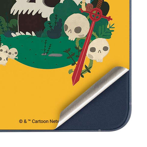 Adult Swim Adventure Time Cave Of Skulls Galaxy A35 5G Skin